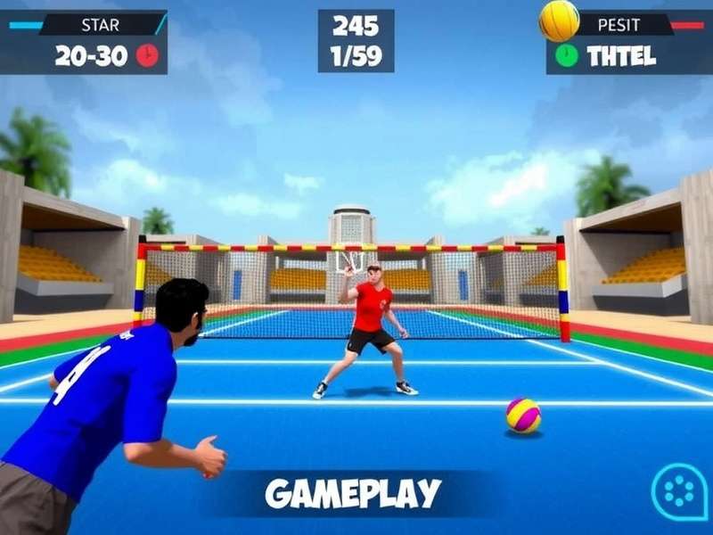 Indian Handball Champs Gameplay